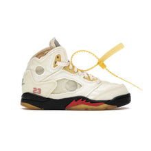 Load image into Gallery viewer, Air Jordan Retro 5 Off-White Sail (PS)