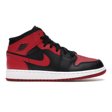 Load image into Gallery viewer, Air Jordan 1 Mid "Banned" GS