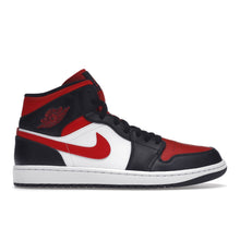 Load image into Gallery viewer, Air Jordan 1 Mid White Black Red (2022)