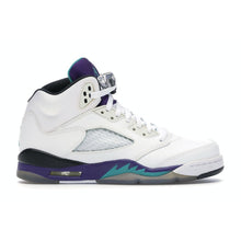 Load image into Gallery viewer, Air Jordan Retro 5 Grape (2013) (GS)