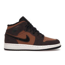 Load image into Gallery viewer, Jordan 1 Mid SE Dark Chocolate (GS)