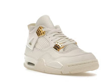 Load image into Gallery viewer, Jordan 4 Retro Metallic Gold (Women's)