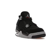 Load image into Gallery viewer, Air Jordan Retro 4 Black Canvas (GS)