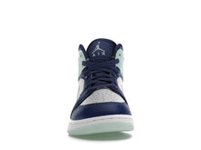 Load image into Gallery viewer, Jordan 1 Mid Mystic Blue Mint (GS)