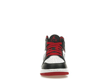 Load image into Gallery viewer, Air Jordan 1 Mid White Gym Red Black (GS)