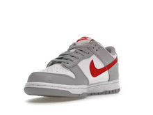 Load image into Gallery viewer, Nike Dunk Low "White Grey Red" (GS)