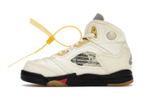 Load image into Gallery viewer, Air Jordan Retro 5 Off-White Sail (PS)