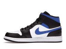 Load image into Gallery viewer, Air Jordan 1 Mid White Black "Racer Blue"