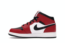 Load image into Gallery viewer, Air Jordan 1 Mid Chicago Black Toe (GS)