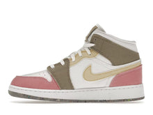 Load image into Gallery viewer, Air Jordan 1 Mid SE Pastel Vivid Green Grind (GS)