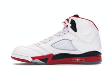 Load image into Gallery viewer, Nike Air Jordan Retro 5 "Fire Red Black Tongue"