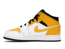 Load image into Gallery viewer, Air Jordan 1 Mid "University Gold" (GS)