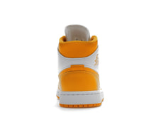 Load image into Gallery viewer, Air Jordan 1 Mid White University Gold (W)