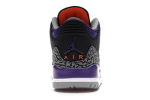 Load image into Gallery viewer, Air Jordan Retro 3 "Black Court Purple"