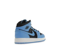 Load image into Gallery viewer, Air Jordan 1 Mid “University Blue back” (GS)