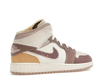 Load image into Gallery viewer, Air Jordan 1 Mid SE Craft Taupe Haze (GS)