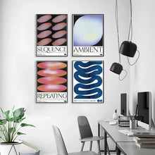 Load image into Gallery viewer, DecorBites™ Japanese Wave Abstract Canvas Print Wall Art