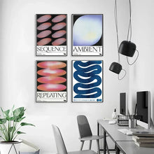 Load image into Gallery viewer, DecorBites™ Japanese Wave Abstract Canvas Print Wall Art