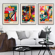 Load image into Gallery viewer, DecorBites™ Japanese Yayoi Kusama Mountain Canvas Wall Art