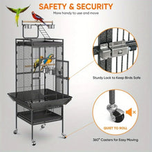 Load image into Gallery viewer, DecorBites™ Large 61" Bird Cage - Non-Toxic Steel, Easy Assembly