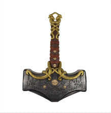 Load image into Gallery viewer, Mjolnir hammer steel version 26.45lb Glow-in-the-Dark Runes