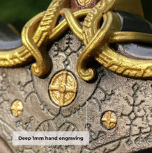 Load image into Gallery viewer, Mjolnir hammer steel version 26.45lb Glow-in-the-Dark Runes