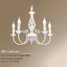 Load image into Gallery viewer, DecorBites™ Modern Black Iron Chandelier for Living Room