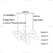 Load image into Gallery viewer, DecorBites™ Modern LED Bubble Chandelier for Home Lighting