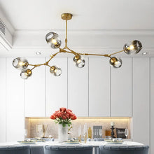 Load image into Gallery viewer, DecorBites™ Modern Nordic Glass Ball LED Chandelier