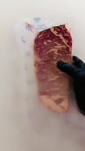 Load image into Gallery viewer, Natural Black Angus Prime NY Strip Steak, Grass Fed (Bulk Case)