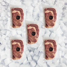 Load image into Gallery viewer, Natural Black Angus Prime Ribeye Steak, Grass Fed (Bulk Case)