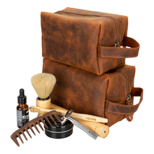 Load image into Gallery viewer, Eve Leather Dopp Kit, X Large
