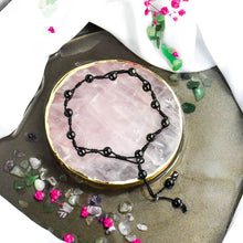 Load image into Gallery viewer, Obsidian Grounding Anklet