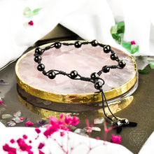 Load image into Gallery viewer, Obsidian Grounding Anklet