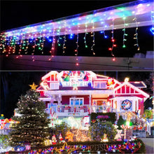 Load image into Gallery viewer, DecorBites™ Outdoor Christmas Waterfall Lights 5M Curtain String