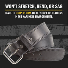 Load image into Gallery viewer, The Colossal Concealed Carry CCW Gun Belt - Black - 1 3/4 inch - Made in USA - Lifetime Warranty