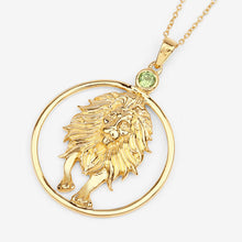 Load image into Gallery viewer, 0.24 Carat Genuine Peridot .925 Sterling Silver Pendant