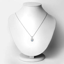 Load image into Gallery viewer, 0.13 Carat Genuine Swiss Blue Topaz .925 Sterling Silver Pendant