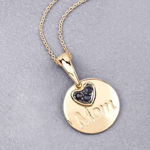 Load image into Gallery viewer, 0.20 Carat Genuine Blue Sapphire .925 Sterling Silver Pendant