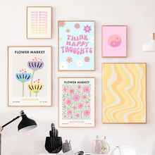 Load image into Gallery viewer, DecorBites™ Pastel Purple Flower Canvas Wall Art