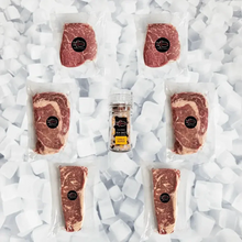 Load image into Gallery viewer, Pasture Raised Angus USDA Prime Steak Lovers - Bundle