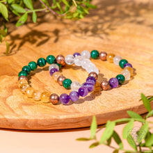 Load image into Gallery viewer, Powerhouse of Wealth Manifestation - Crystal Quartet Bracelet Set