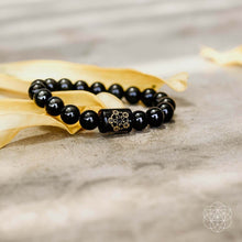 Load image into Gallery viewer, Rainbow Obsidian Protection Bracelet
