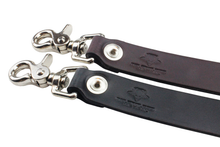 Load image into Gallery viewer, Leather Valet Keychain | Made in USA of Full Grain Leather | Quick Detach | Leather Belt Keeper