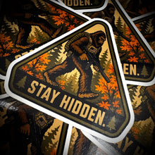 Load image into Gallery viewer, September 2026 POTM - Bigfoot - Stay Hidden - 3.5" - Sticker