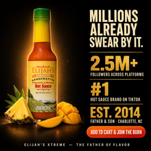 Load image into Gallery viewer, Pineapple-Mango Habanero Hot Sauce