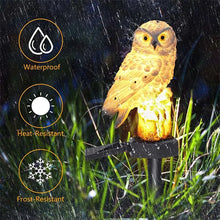 Load image into Gallery viewer, DecorBites™ Solar Owl Garden Light - Decorative, Waterproof LED