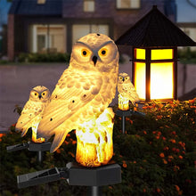 Load image into Gallery viewer, DecorBites™ Solar Owl Garden Light - Decorative, Waterproof LED