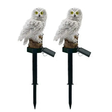 Load image into Gallery viewer, DecorBites™ Solar Owl Garden Light - Decorative, Waterproof LED