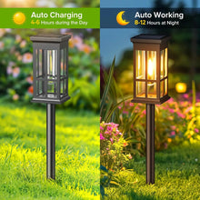 Load image into Gallery viewer, DecorBites™ Solar Pathway Lights - Bright Outdoor Lights